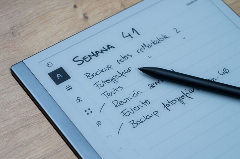 remarkable 2 menu déroulant outils